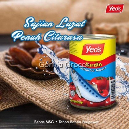 Yeos Sardines In Tomato Sauce - 260g